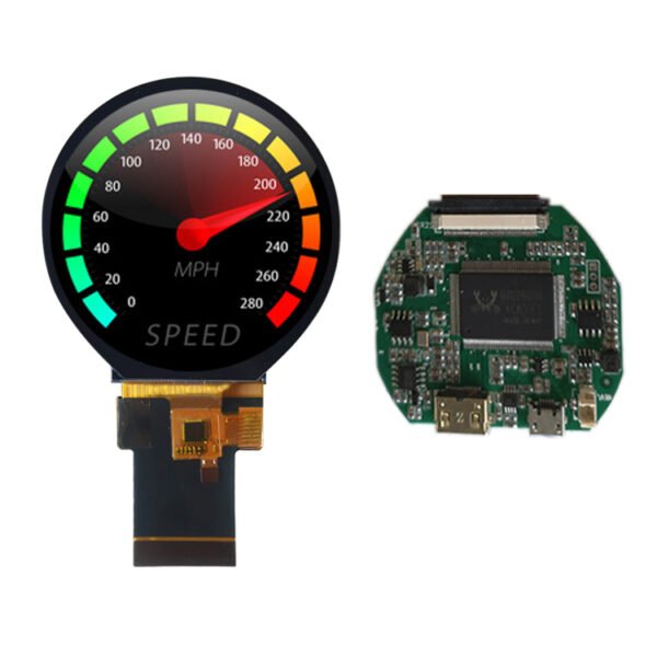 2.1 inch circular display rgb+spi round lcd screen 480*480 ips tft lcd capacitive touch panel