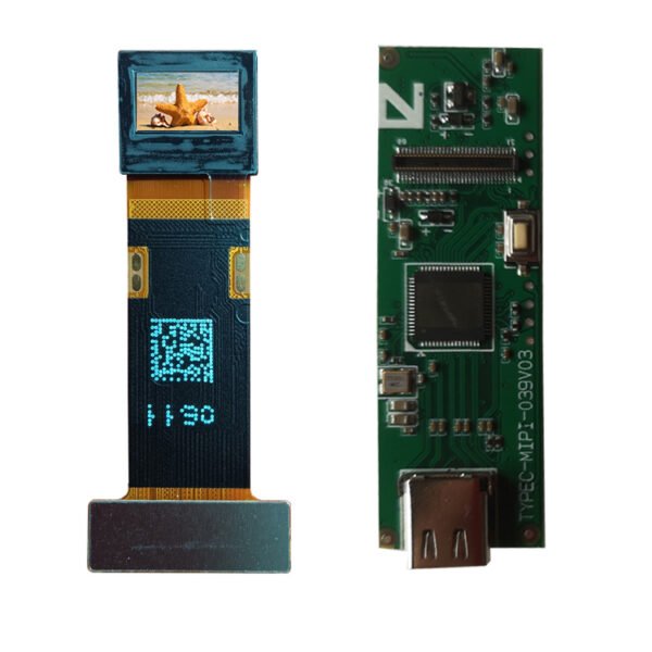 0.39inch small micro oled display 1080*1920 full hd 1080p ar vr amoled screen module