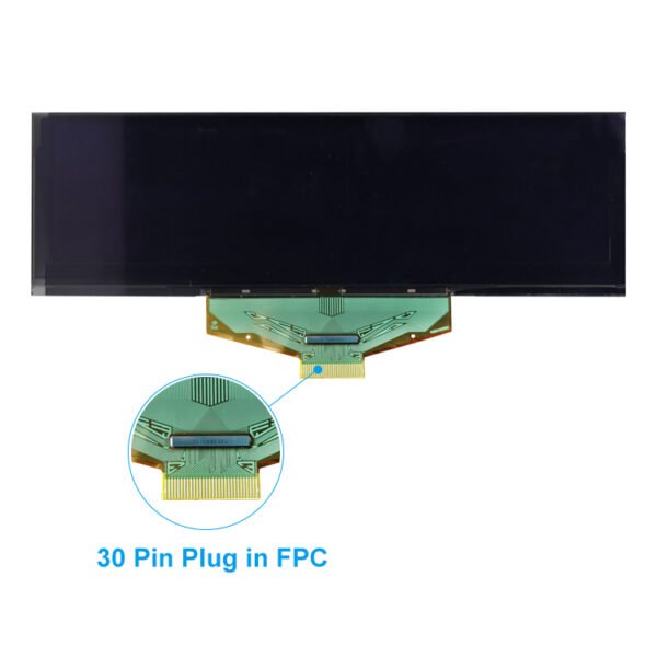 5.5inch green color pmoled display