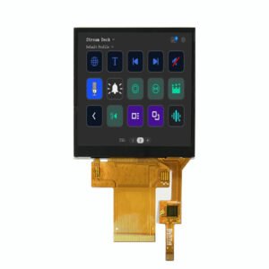 3.4inch 1000nit tft lcd touchscreen 480*480 spi rgb ips capacitive lcd panel