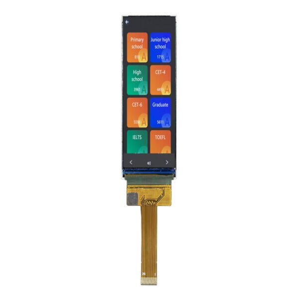 2.98inch tft lcd display 268*800 body camera full ips st7701s lcd module screen