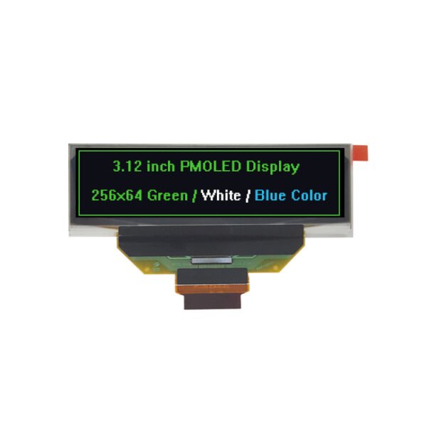 green blue color oled