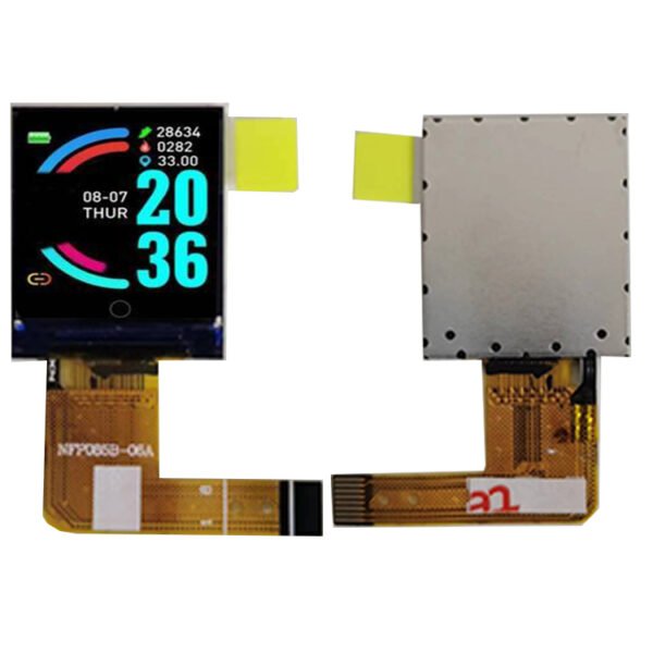 0.85inch full ips tft lcd display 128*128 spi 4line interface gc9107 12pin lcd screen