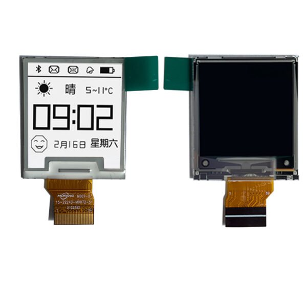 epaper 1.5inch edp white black electronic lable display 200*200 ultra low power consumption