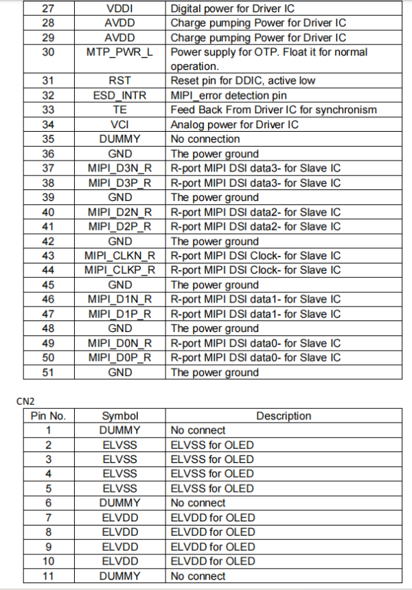 11.2inch amoled display 2560*1536 mipi interface tablet oled screen panel