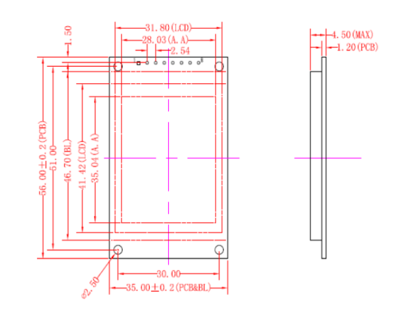 1.77inch dot matrix tft lcd display module 128*160 12:00 spi serial router lcd screen