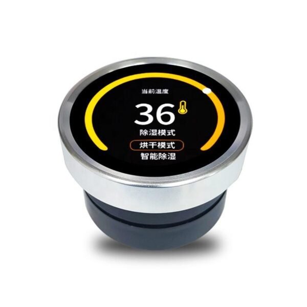 1.43inch round circular knob module 466*466 amoled touchscreen uart smart home controller (复制)