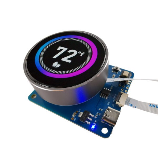 1.28inch round tft lcd display 240*240 circular lcd screen smart home knob uart module