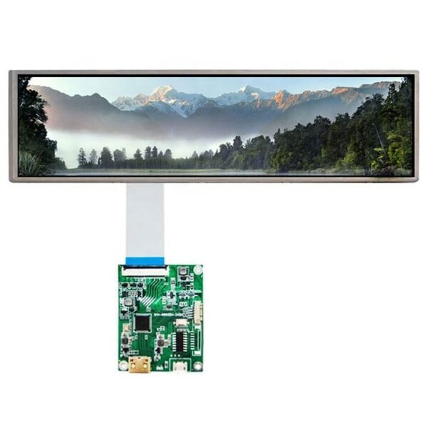 7.84inch bar type tft lcd screen 400*1280 audio device ota7290b lcd display