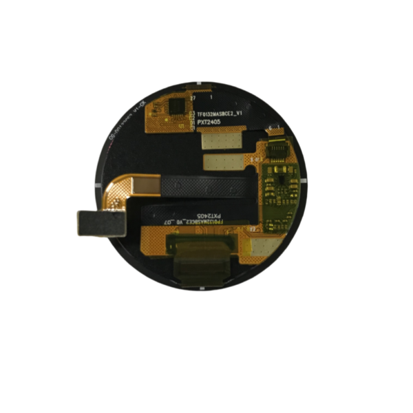 1.32inch round circular amoled touchscreen 466*466 qspi 24pin medical device oled display