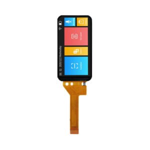 1.47inch 172*320 bar type tft lcd screen ips 600nit spi 4line bluetooth lcd display