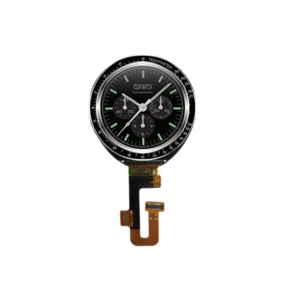 1.39inch round circular tft lcd screen 360*360 qspi gc9b71 wearable device lcd display