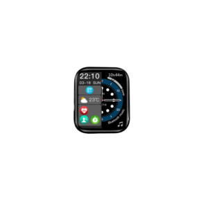 1.75inch oled touchscreen 390*450 qspi co5300 custom cover glass amoled display