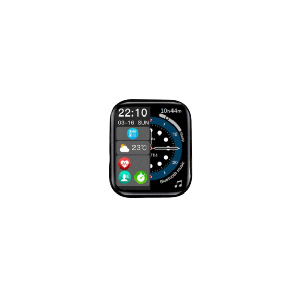 1.75inch oled touchscreen 390*450 qspi co5300 custom cover glass amoled display