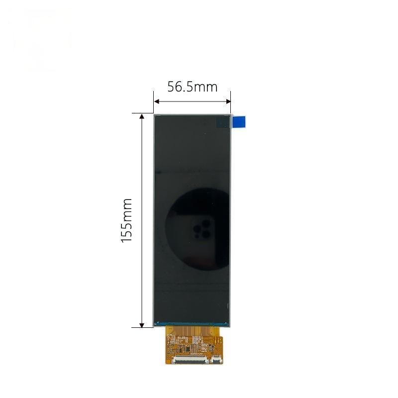 6.2inch strip display 452*1280 axs15260d medical device mipi bar shape tft lcd screen