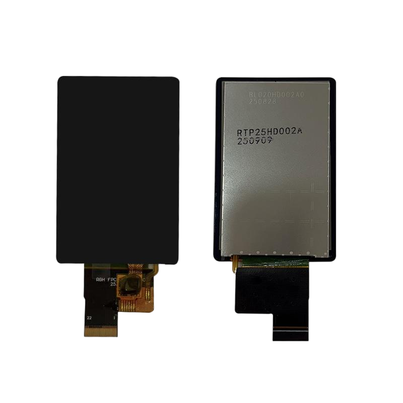 2.51inch strip bar shaped tft lcd display 440*696 mipi custom touchscreen medical device mipi lcd screen (复制)