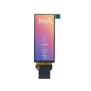 3.4inch 412*960 ips bar shape lcd screen st7701s home appliance 3wspi rgb strip display
