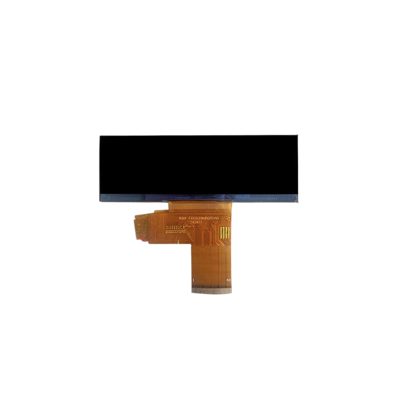 3.9inch 800*220 bar shaped tft lcd strip display landscape st72568 rgb lcd screen