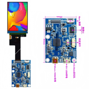 2.28inch ips lcd screen 368*552 bar type mipi lcd with hdmi driver board