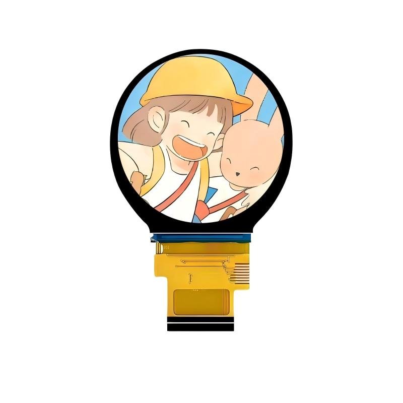 2.8inch round tft lcd screen 480*480 rgb outdoor display st7701s 1000nit high brightness